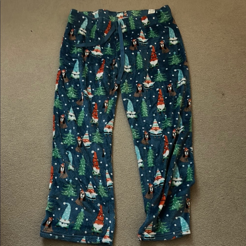 Pajamas with Festive Print